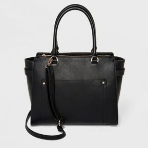 Black Purse/Tote EUC